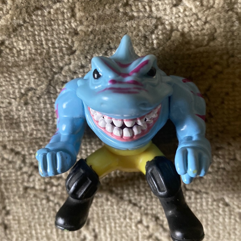 Street Sharks Ripster Vintage Mini 2” Action Figure SWD